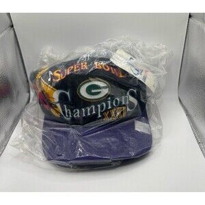 Brand New Green Bay Packers Snapback Super Bowl XXXI Champions Hat Cap Vintage